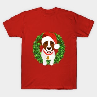 Jack Russell Xmas T-Shirt